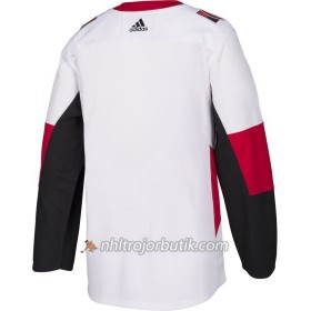 Män Ishockey Ottawa Senators Tröja Blank Adidas Vit Authentic